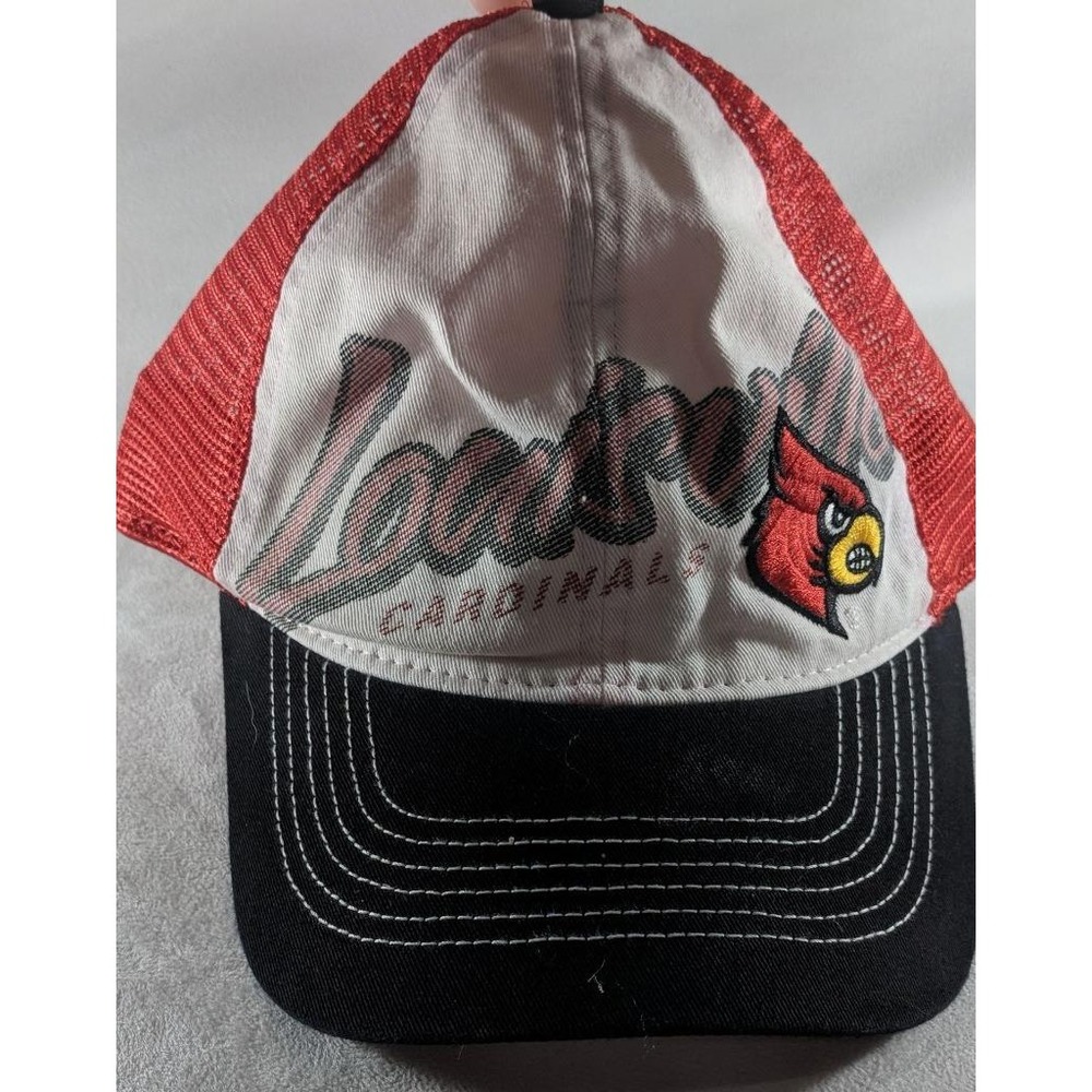 Adidas Adult One Size OSFA Louisville Cardinals NCAA Baseball Hat Cap NEW